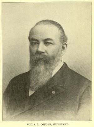 Col. A.L. Conger, Secretary