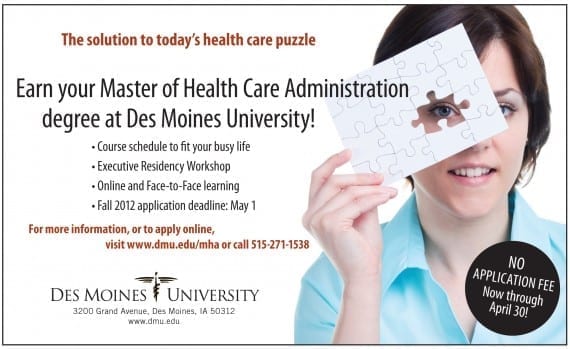 Des Moines University MHA program