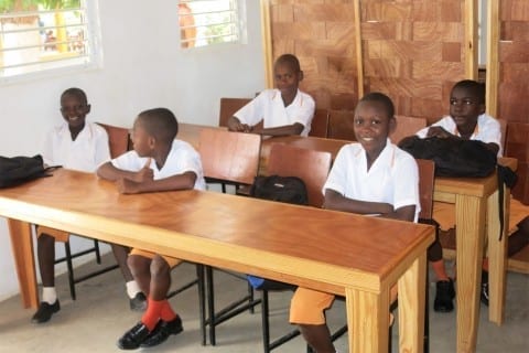 One hundred forty-eight children now attend the recently completed school.