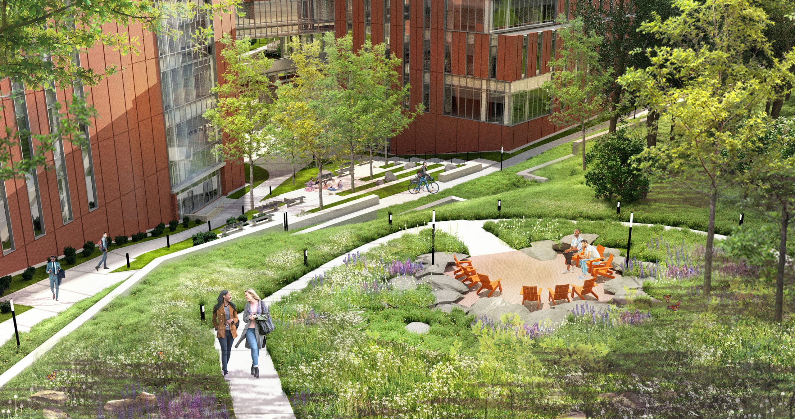 New Campus Spotlight Outdoor Spaces News Des Moines University OutdoorSpaces CouncilRing New Scaled